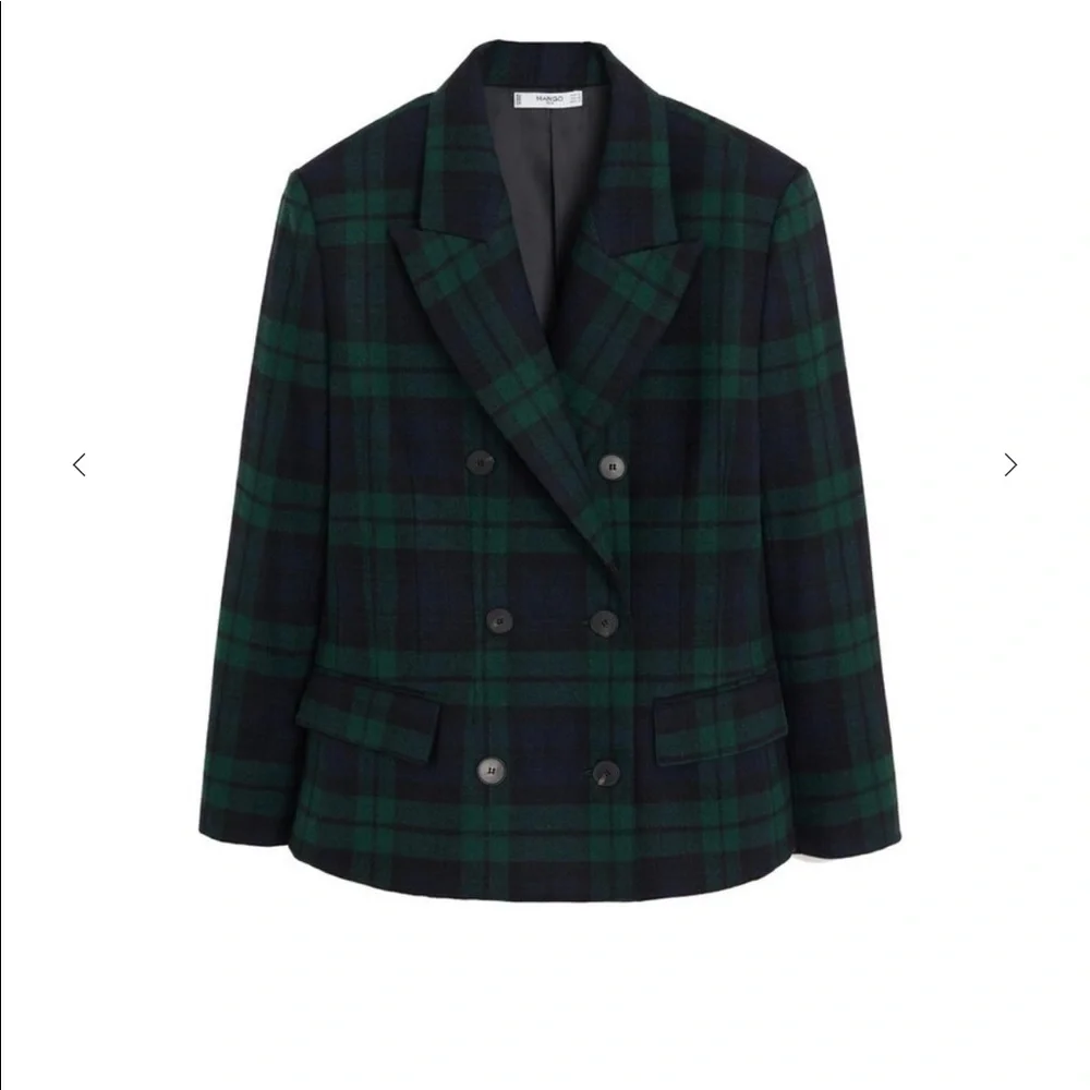 Structured wool blazer Mango - Picture 1 of 6